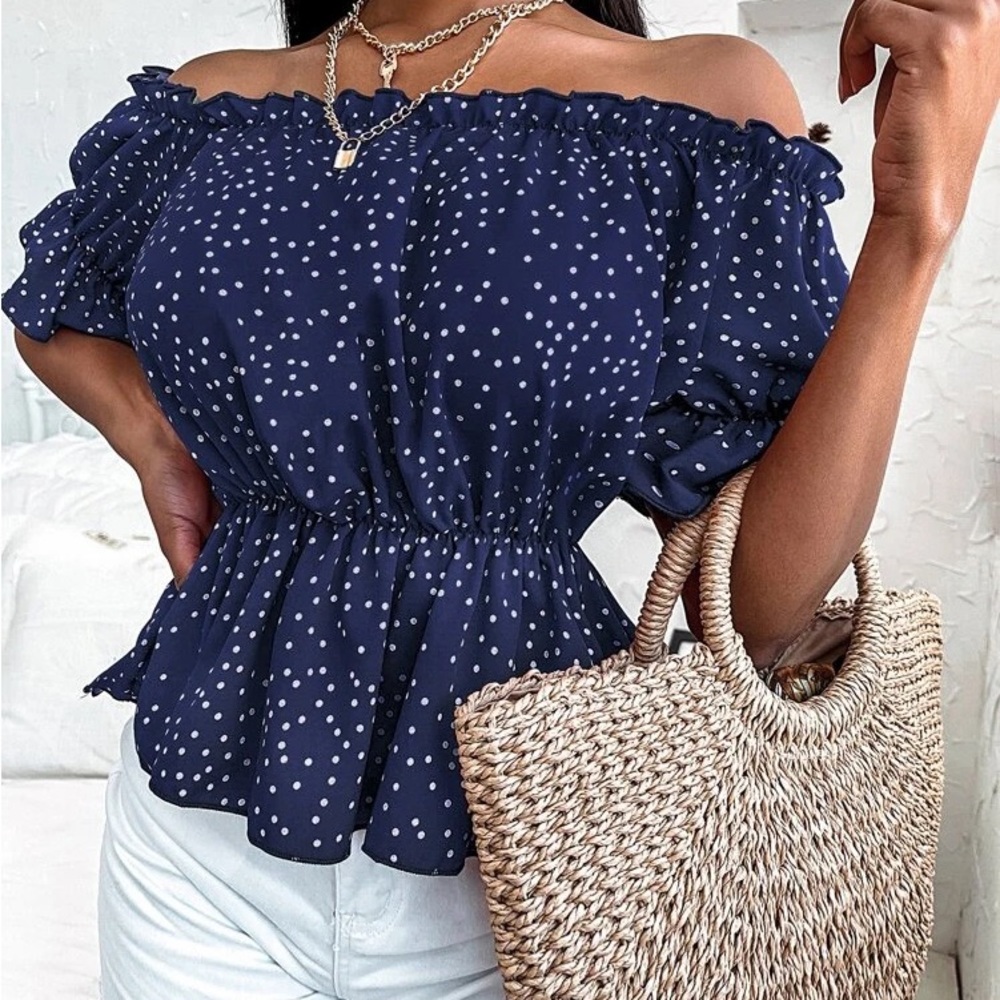 SHEIN Off The Shoulder Women’s Top Size Small #263